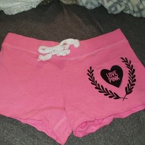 Pink shorts